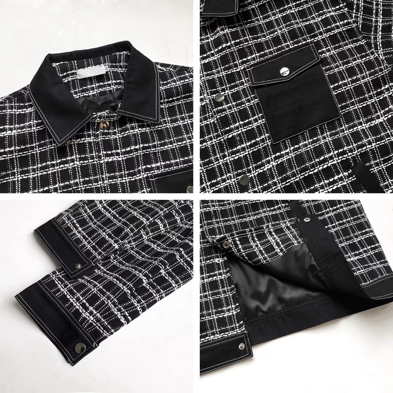ÁO KHOÁC DẠ TWEED NAM |TAHISHOP|
