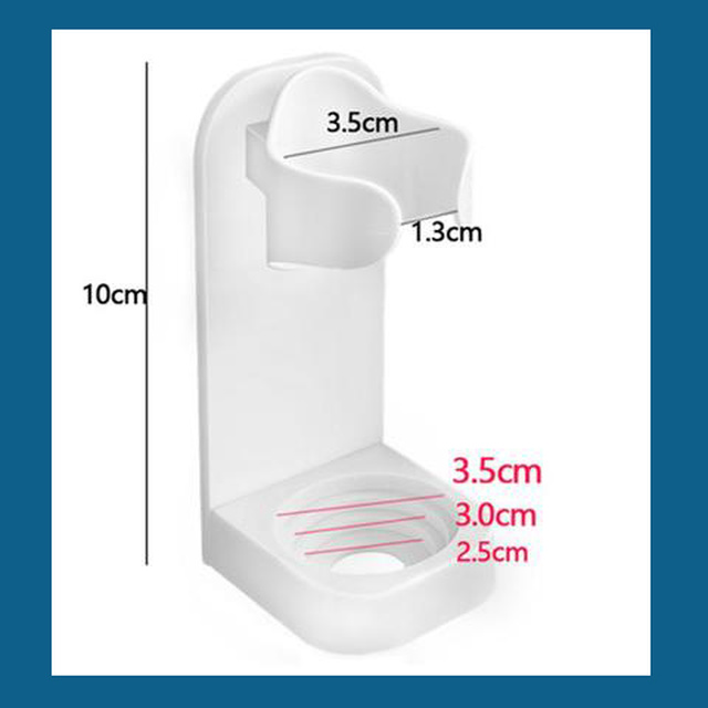 Giá đỡ bàn chải đánh răng gắn tường chống bẩn tiết kiệm không gian