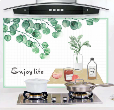 Giấy Dán Tường Chống Dầu Chống Thấm Nước Cho Nhà Bếp Tiện Dụng