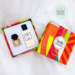SET NƯỚC HOA + DƯỠNG THỂ HERMES