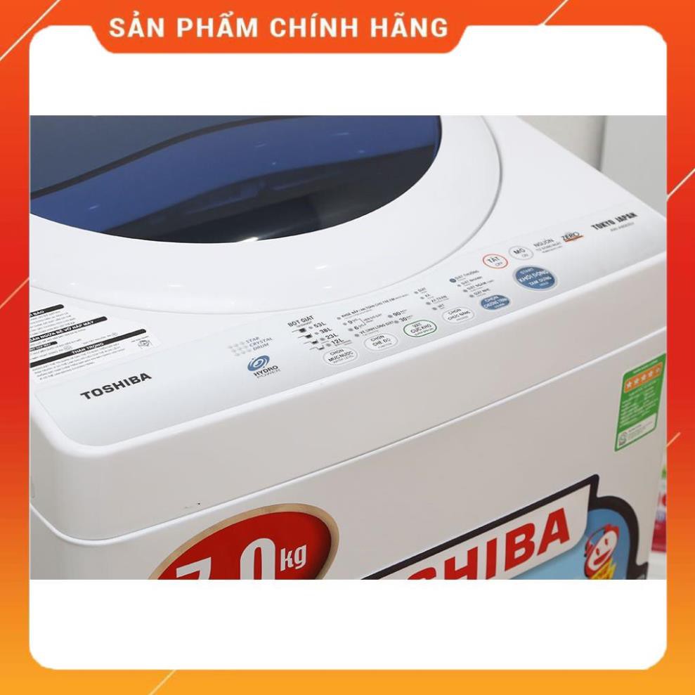 [BMART] Máy giặt Toshiba 7kg AW-A800SV, Hàng chính hãng - Bảo hành 1 năm