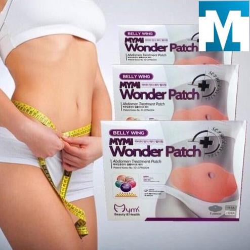 Hộp 5 Miếng Dán Tan Mỡ Bụng Mymi Wonder Patch Hàn quốc