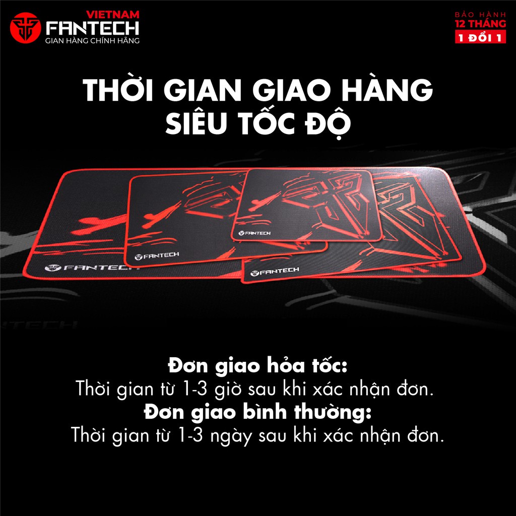 Đế Lót Di Chuột Tốc Độ Cao Fantech MP35 SVEN Đế Cao Su Chống Trơn Trượt - Phân Phối Chính Hãng