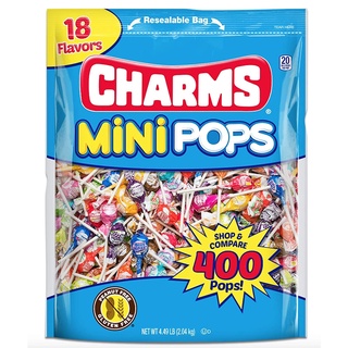 Kẹo mút trái cây charms mini pops của mỹ