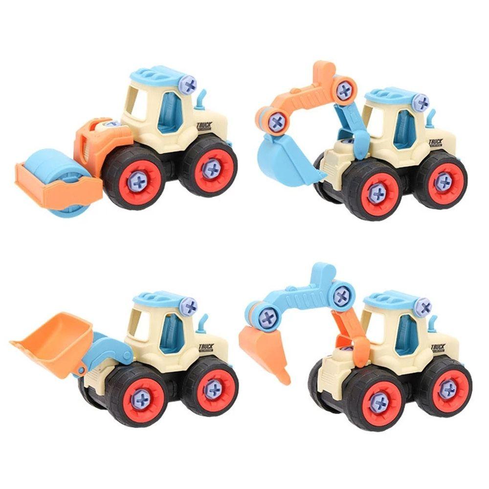 Bộ 4 Mô Hình Xe Cứu Hỏa Đồ Chơi Cho Bé