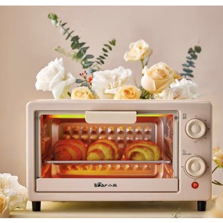 Lò nướng Mini BEAR DKX- C10J1 màu xanh mint, công suất 700W phù hợp gia đình nhỏ- BH 12 THÁNG!