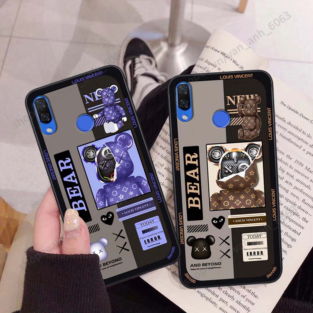 Ốp lưng Huawei Nova 3 / Nova 3i hình kaws, bear brick, venom thời trang siêu ngầu