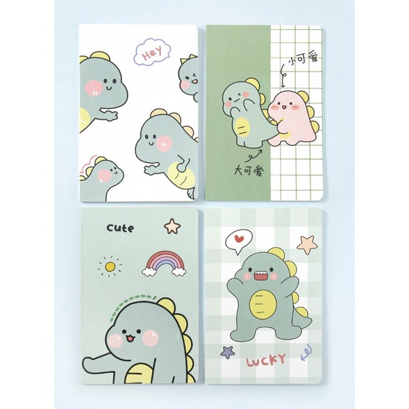 Set 4 Quyển Sổ Vở Cỡ A5 Nhiều Mẫu Siêu Xinh