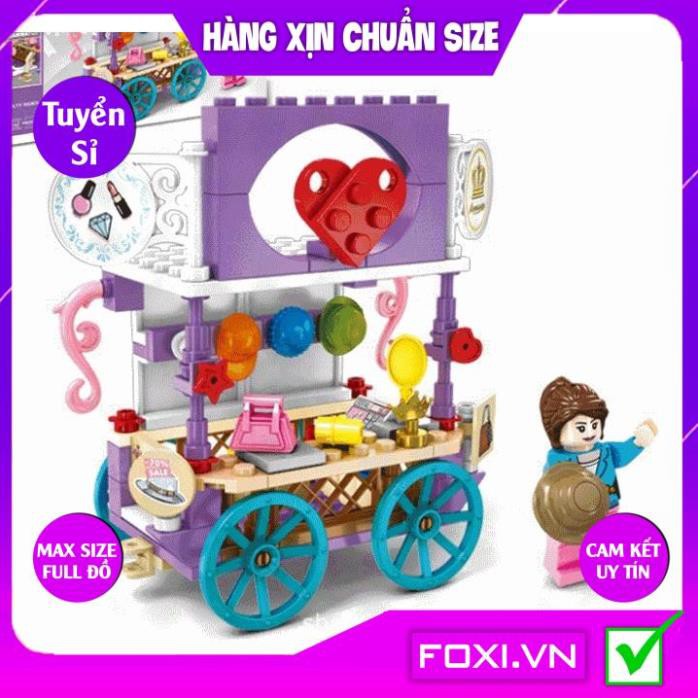 Đồ Chơi Lego Lắp Ráp Cửa Hàng Lưu Động-Trò chơi giải trí bé yêu-phát triển tư duy thông minh IQ-Xếp hình-Nhiều mẫu đẹp