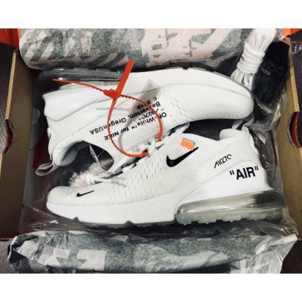 SALE Đủ size FRESHIP Giày Thể Thao NIKE AIR MAX 270 OFF WHITE_TD98 [ĐEP MÊ NI] [ĐEP MÊ NI] . . ✫