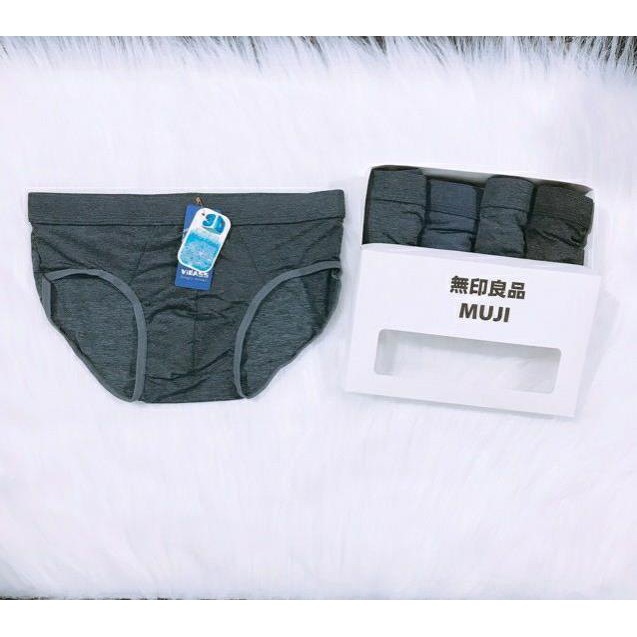 Hộp 4 Quần Sịp Tam Giác  Nam Boxer Thun Lạnh Co Giãn 4 Chiều .