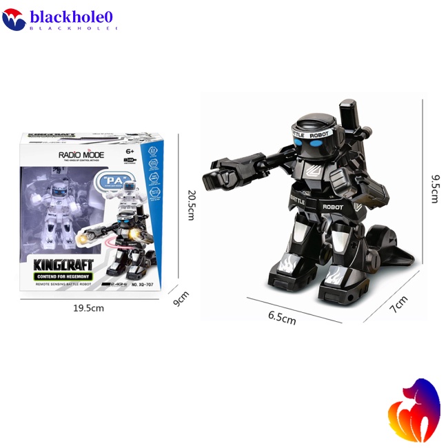 BH 777-615 RC Robot Simulation Sound And Light Body Sense Remote Control Toys Flexible Boxing And Movement Robots Toy