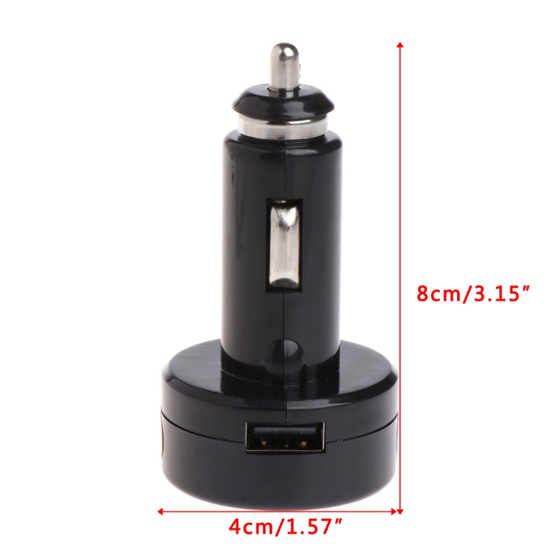 Vôn Kế Kỹ Thuật Số Màn Hình LED DC 12V 24V Chuyên Dụng Cho Xe Hơi / Xe Máy / Tàu Thuyền