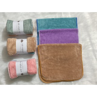 Combo 3 Khăn Lau Mặt Kiểu Hàn (KT: 30cm x 50cm )