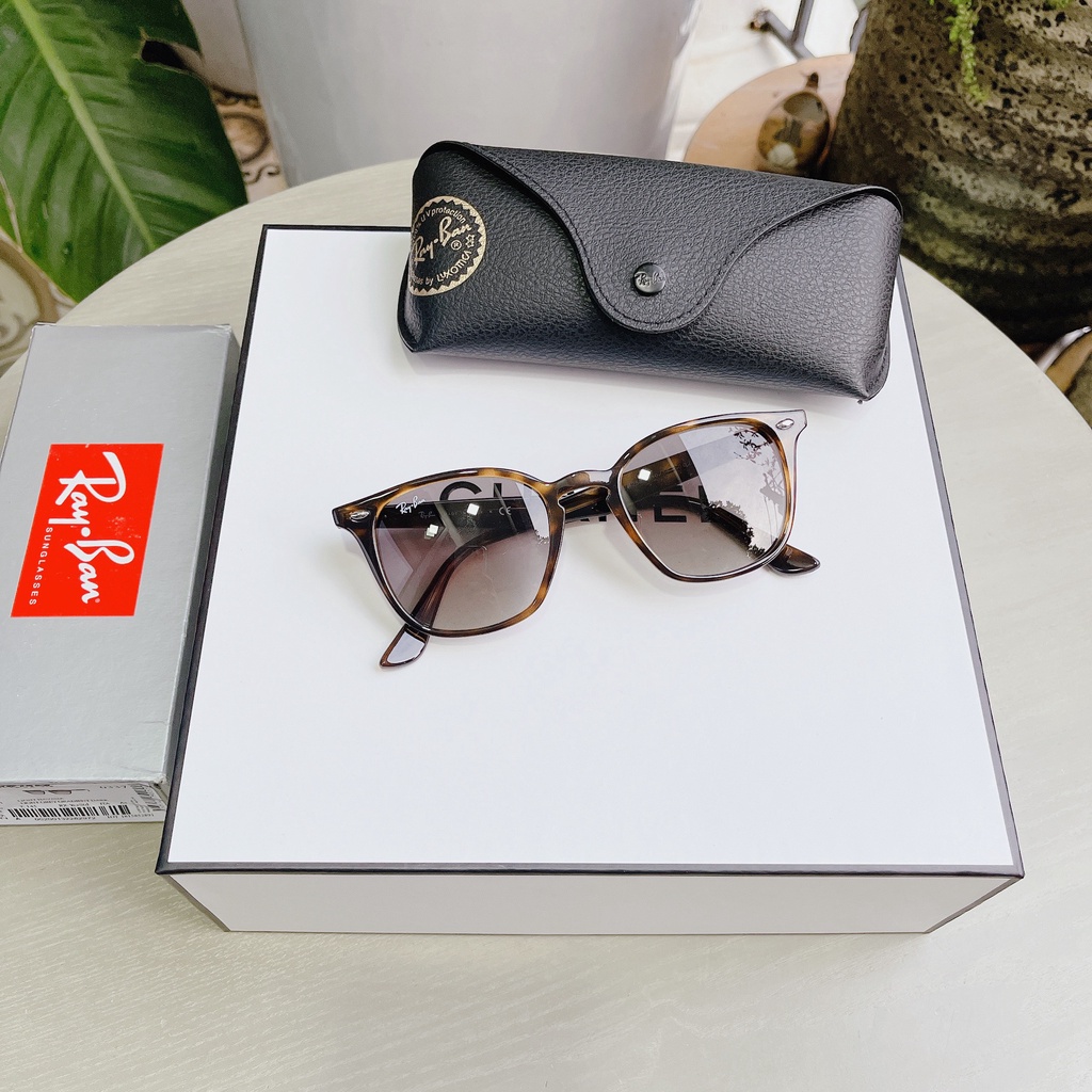 Kính mát Rayban RB4258 0337 mắt nâu tối, viền havana (50-20-145)