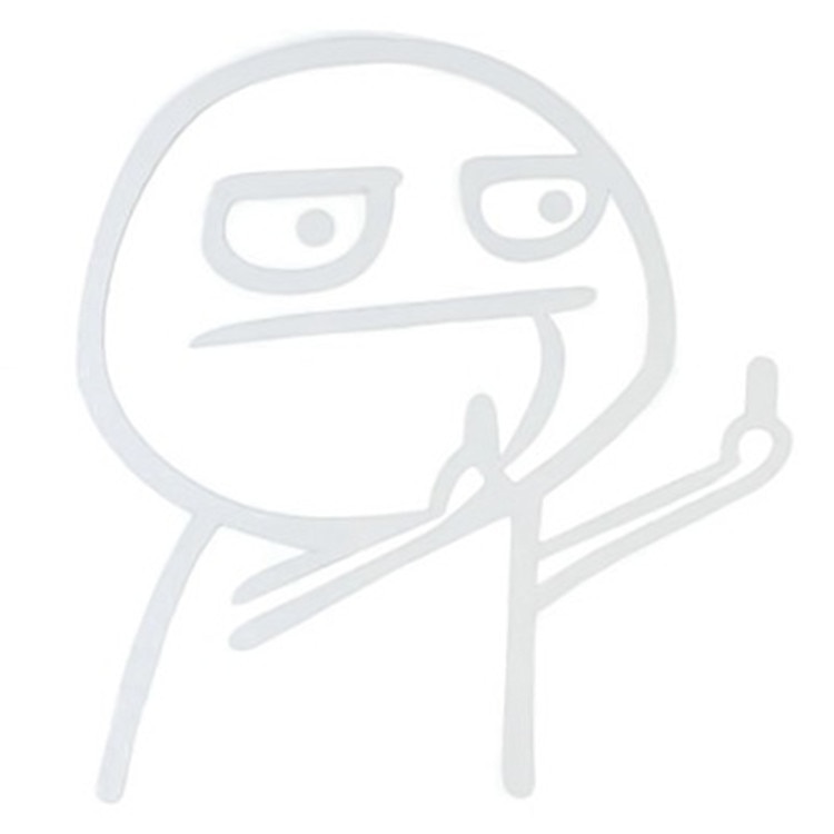 1 Sticker Dán Xe Hơi Hình Ngón Tay Vui Nhộn