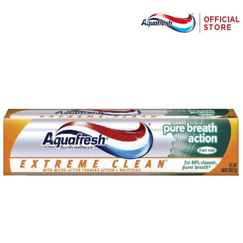 Kem đánh răng Aquafresh Extreme Clean Pure Breath 158.8 gr