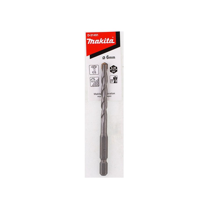 Mũi khoan bê tông chuôi lục giác Makita D-31491