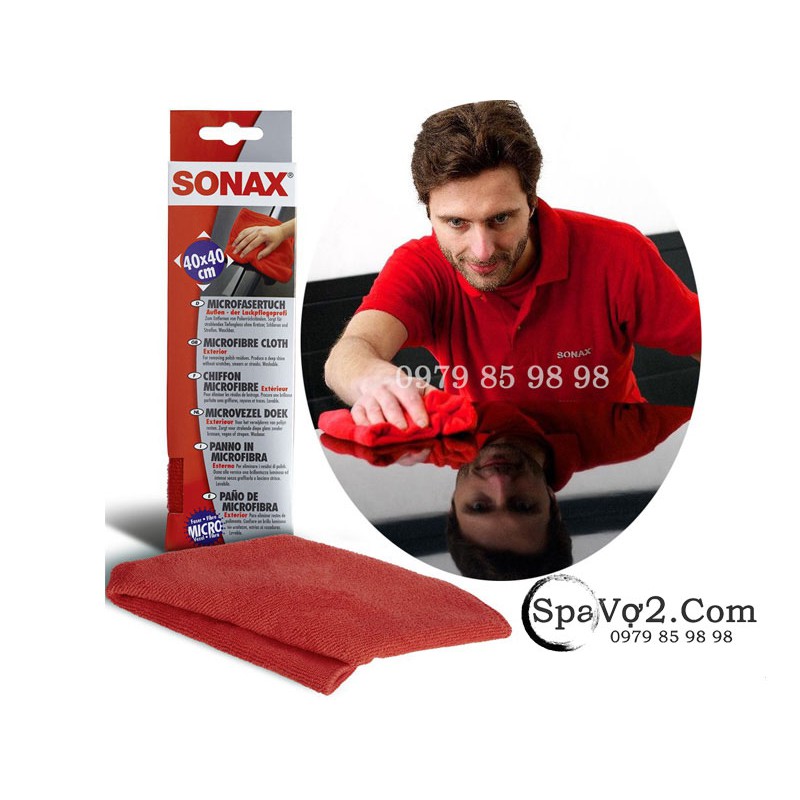 Khăn lau xe đa năng SONAX Microfibre cloth exterior 416200