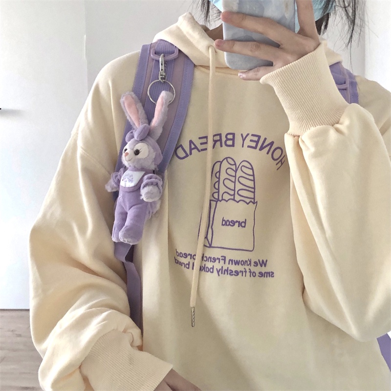 NRVP Áo Hoodie Dáng Rộng Thời Trang Hàn Quốc 2022 Dành Cho Nữ