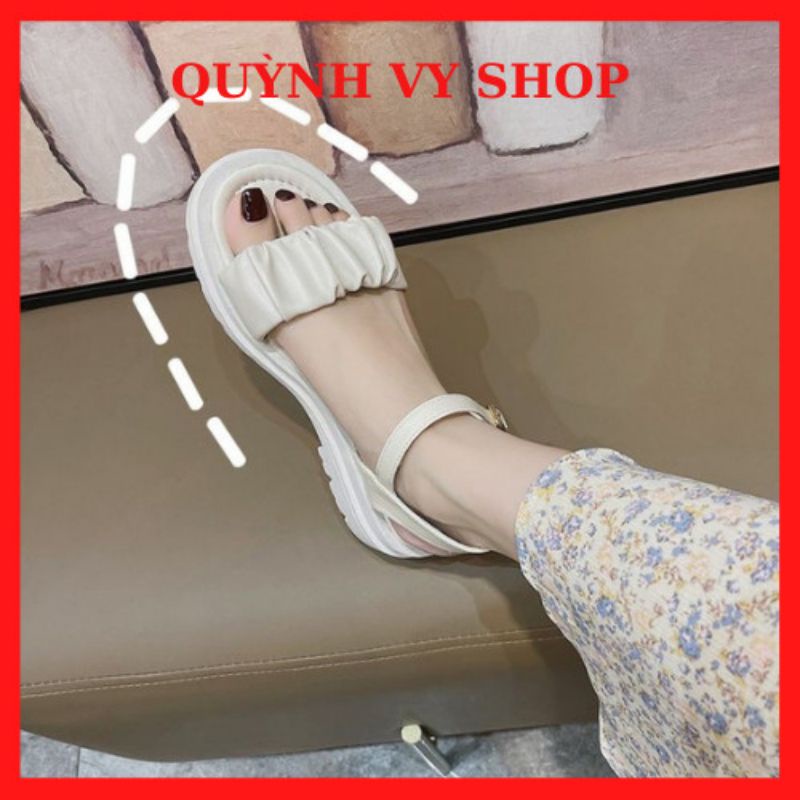 sandal nữ quai hậu nhún đi học đi chơi trẻ trung cá tính mã 14