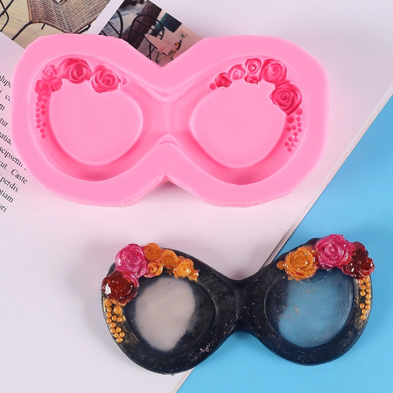 Set 3 Khuôn Làm Bánh Kẹo Hình Nón / Kính Mát Có Thể Tái Sử Dụng
