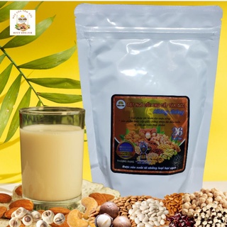 Bột ngũ cốc tâm đức dinh dưỡng không ngọt 26 loại hạt - túi zip 500g