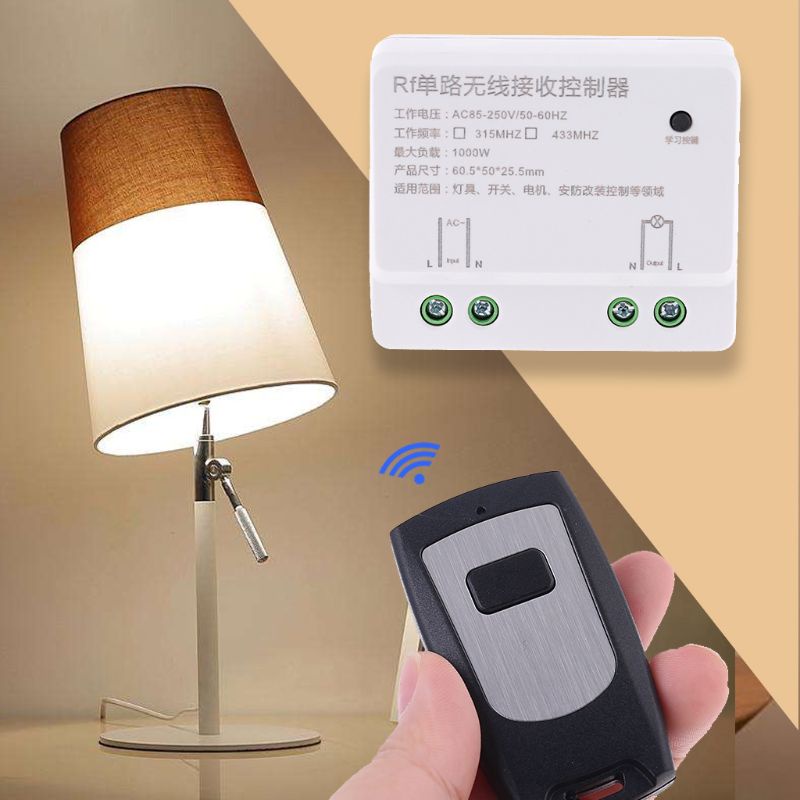 Bộ Thu Phát Tín Hiệu Điều Khiển Từ Xa Không Dây BT 433Mhz 1CH