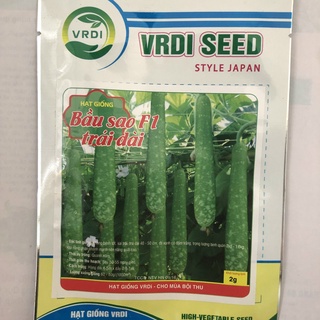 Hạt giống Bầu sao F1 trái dài gói 2g longf1