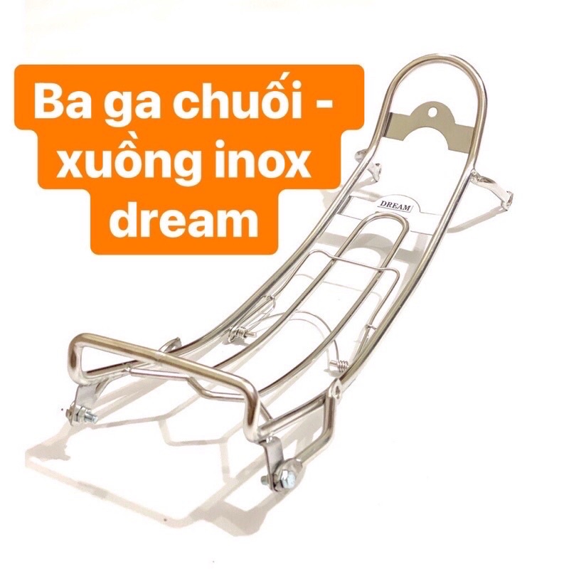 Gác Ba Ga Chuối inox 10li Wave , Dream, Wave Nhỏ…