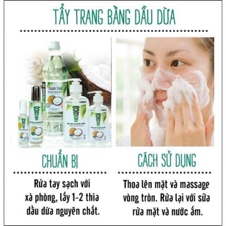 Dầu dừa nguyên chất ép lạnh Vietcoco 30ml