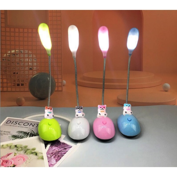 đèn bàn mini chó shiba DBM7 dễ thương cute hoạt hình