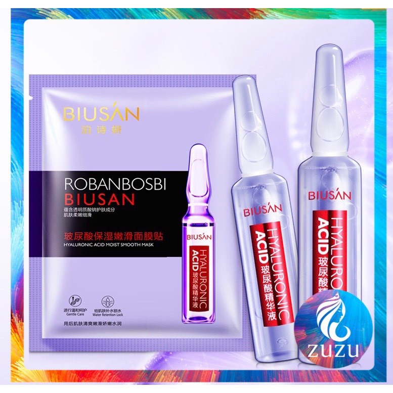 [N135] Mặt Nạ Dưỡng Ẩm Trắng Da HA Hyaluronic Acid phân tử nhỏ giúp tăng tối đa khả năng cấp ẩm | BigBuy360 - bigbuy360.vn