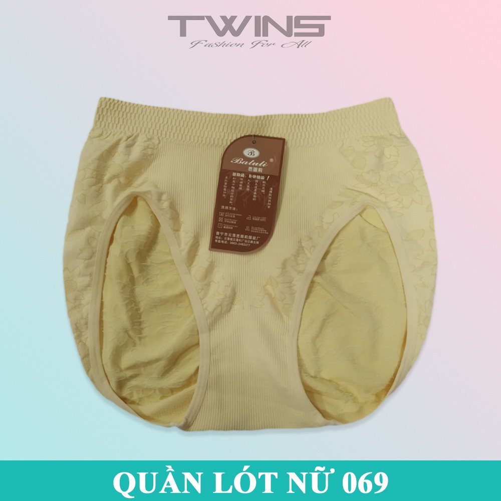 Quần lót nữ dệt kim cạp cao cao cấp SD069 ôm bụng nâng mông co giãn mềm mại thoáng mát size từ 65kg-80kg