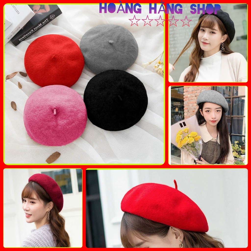 Mũ nồi dạ - mũ beret