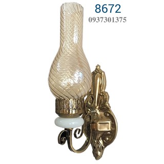 Đèn Tường Trang Trí Hình Đèn Dầu_Tặng kèm Bóng LED