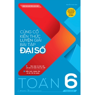 Sách Củng cố kiến thức luyện giải bài tập Đại số Toán 6 (theo chủ đề)