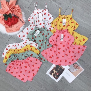 🍓🍓Bộ Dâu không mút ngực from giấu quần 🍓🍓
