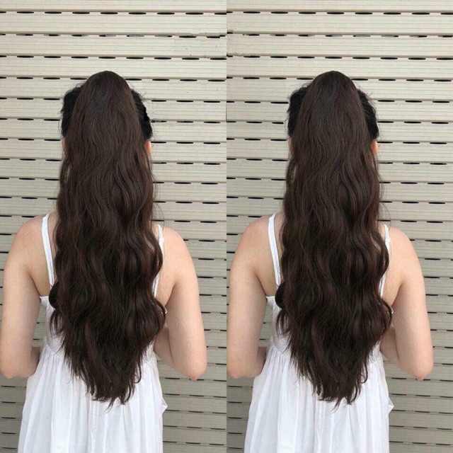 Tóc giả ngoặm xù to