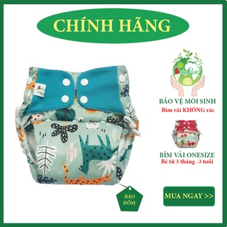 Bỉm Tã vải BabyCute Siêu chống tràn (gồm 1 vỏ + 1 lót) tăng giảm NÚT bấm cho bé từ 5kg-25kg, mặc ngày và đêm