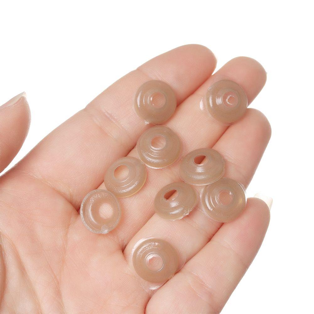 Set 1 5 Cặp Mắt Nhựa Hình Oval Dễ Thương Cho Búp Bê