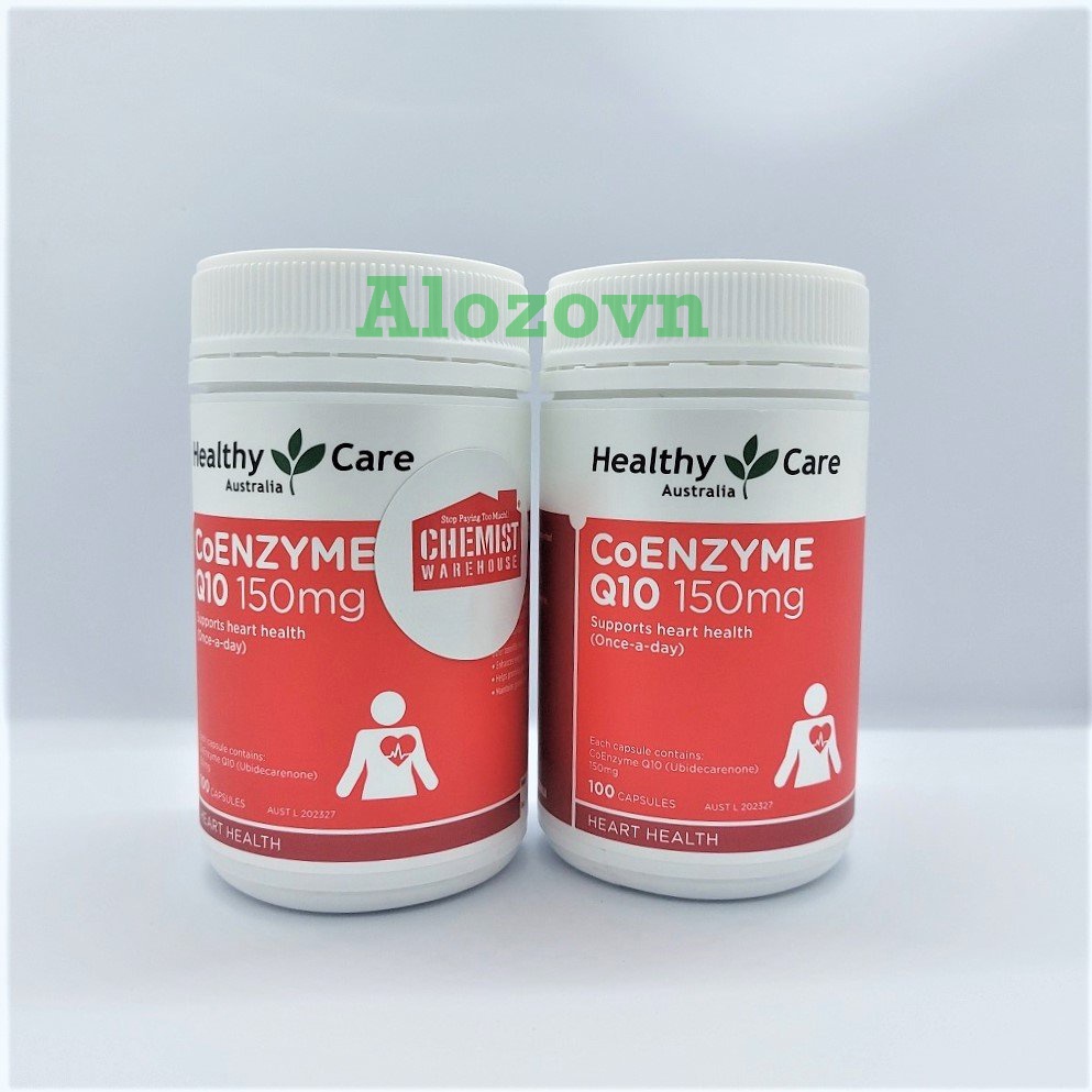 Viên Uống Bổ Tim Healthy Care Coenzyme Q10 150Mg, 100 viên
