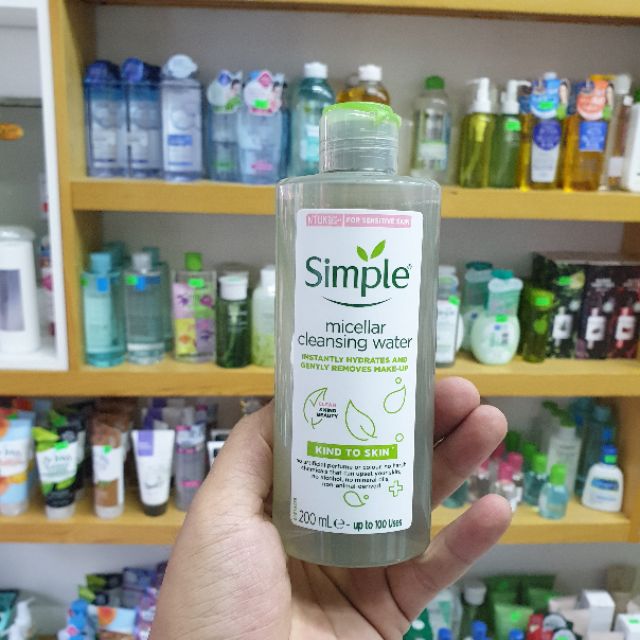 Nước Tẩy trang Simple