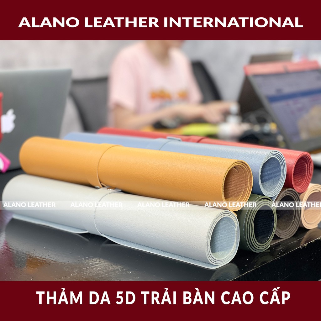 [Hình Thật / Giá Xưởng] Thảm Da Trải Bàn 5D Chống Thấm, Chống Trầy, Tiện Lợi, Cao Cấp - Size 60 x 120 cm