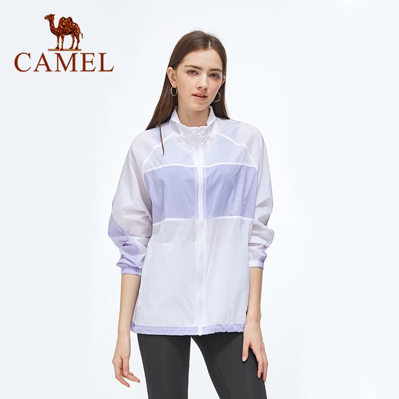 Áo khoác Camel tay dài chống nắng chống tia UV thời trang cao cấp cho nữ