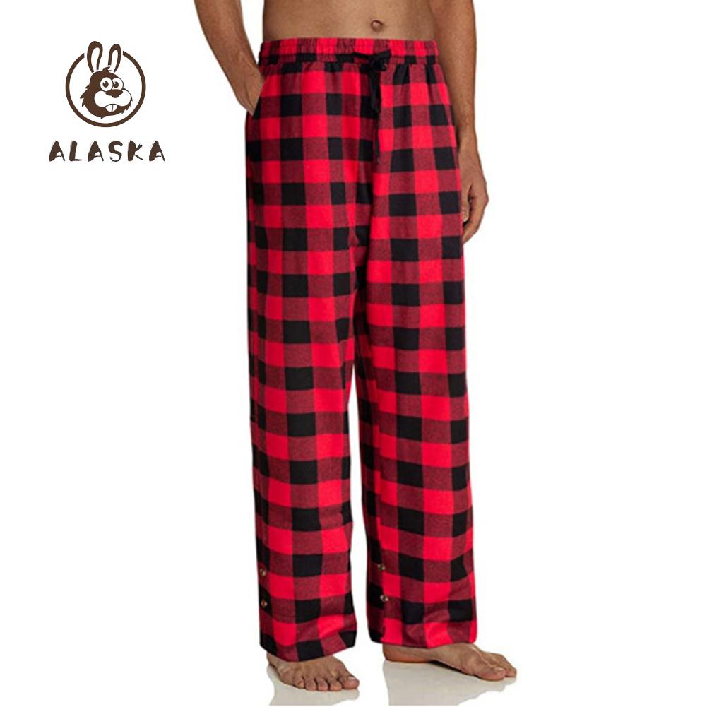 ☞♘Quần Pijama Dây Rút Thoải Mái Họa Tiết Caro Có Túi Cho Nữ