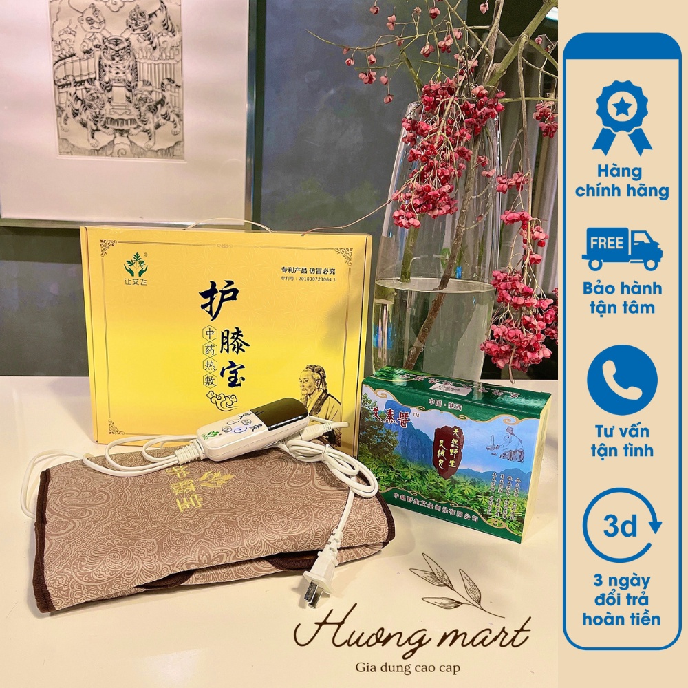 QUẤN GỐI NGẢI CỨU ĐÔNG Y - TRỊ LIỆU ĐAU MỎI CHÂN - TĂNG NHỜN KHỚP - ĐI LẠI DẺO DAI