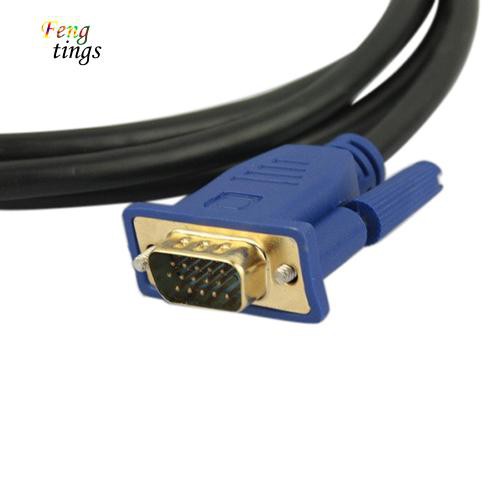 Cáp kết nối HDMI sang đầu cáp dương VGA HD-15 dài 1.8M