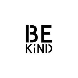 Khuôn decal hình chữ BE kind