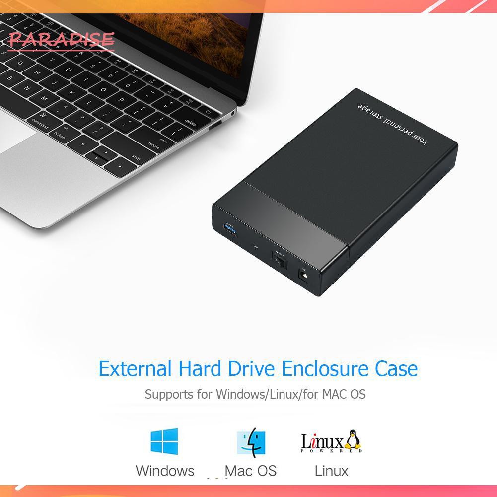 Hộp Đựng Ổ Cứng Ngoài Chuyển Đổi Usb 3.0 Sang 3.5 Inch Sata Iii 5gbps Ốp | BigBuy360 - bigbuy360.vn